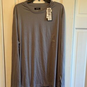 NWT Alfani Men's Taupe Long Sleeve Tee size large